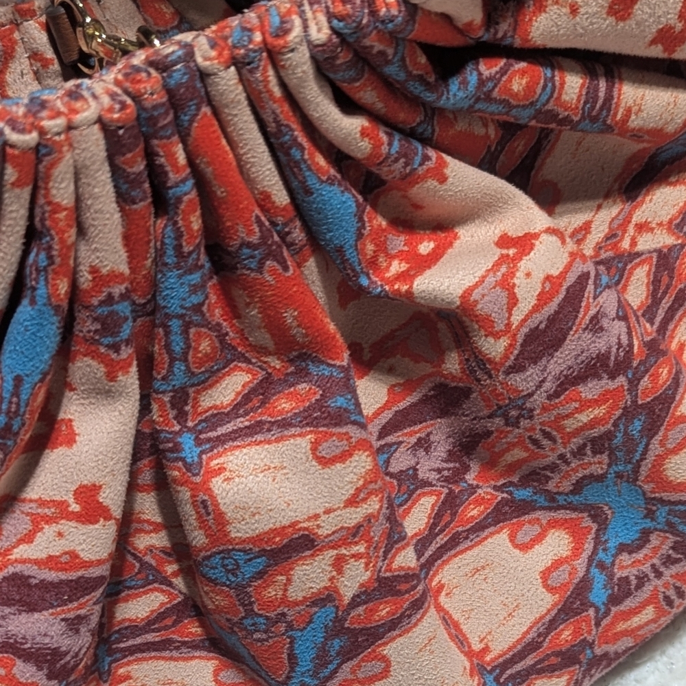 INC International Concepts IVAH Tidal Tie Dye Bamboo Handle Shoulder Bag NWT - Picture 7 of 10